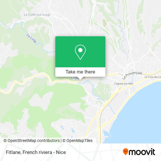 Fitlane map