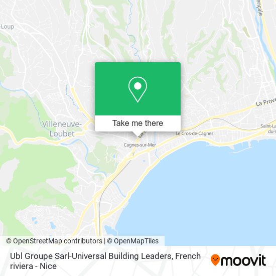 Ubl Groupe Sarl-Universal Building Leaders map