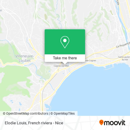 Elodie Louis map