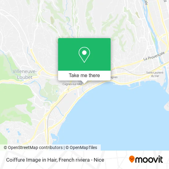 Coiffure Image in Hair map
