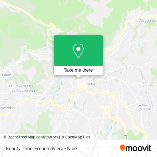 Beauty Time map