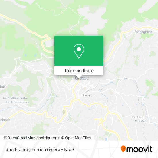 Jac France map