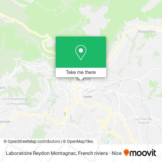 Mapa Laboratoire Reydon Montagnac