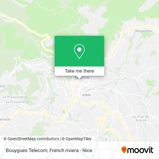 Mapa Bouygues Telecom