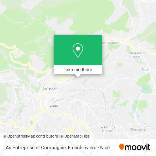 As Entreprise et Compagnie map