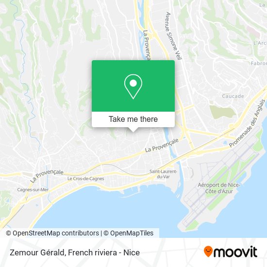 Zemour Gérald map