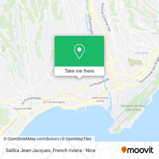 Mapa Saliba Jean-Jacques