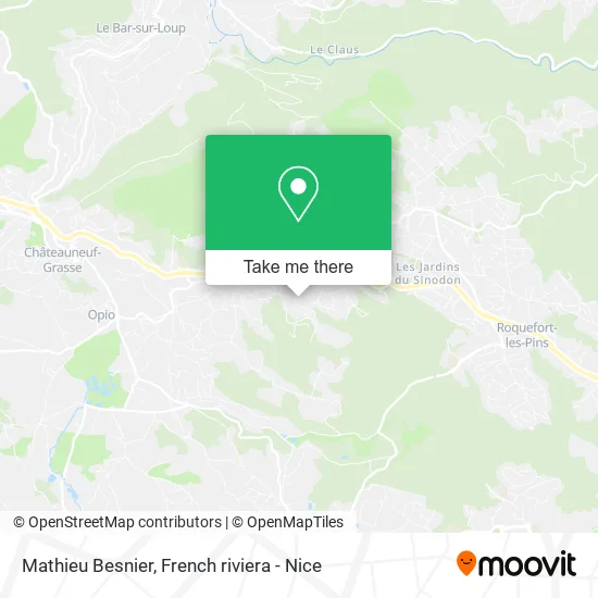 Mathieu Besnier map