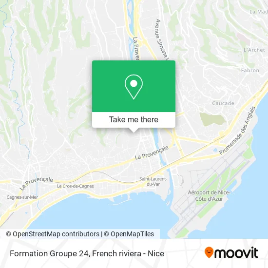 Formation Groupe 24 map