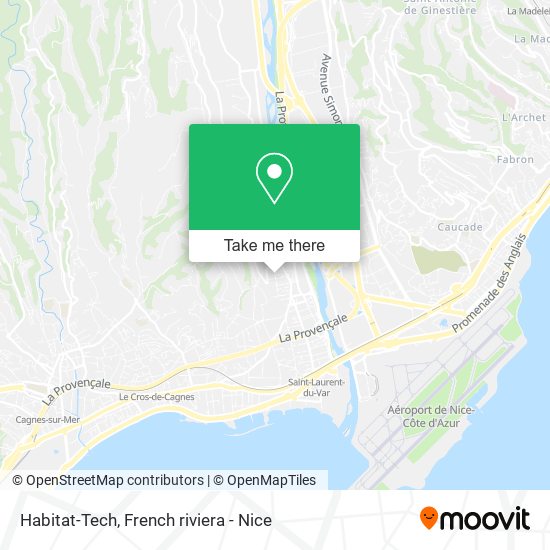 Habitat-Tech map