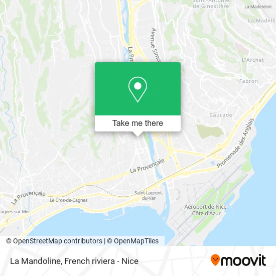 La Mandoline map