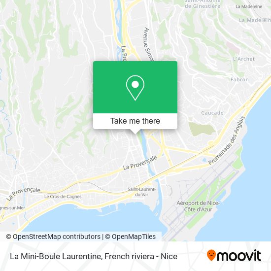 La Mini-Boule Laurentine map