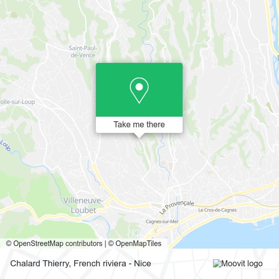 Chalard Thierry map