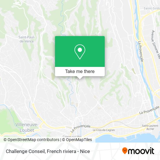 Challenge Conseil map