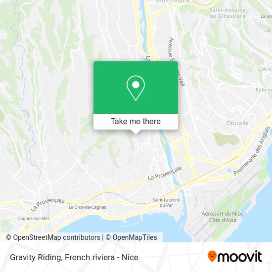 Gravity Riding map