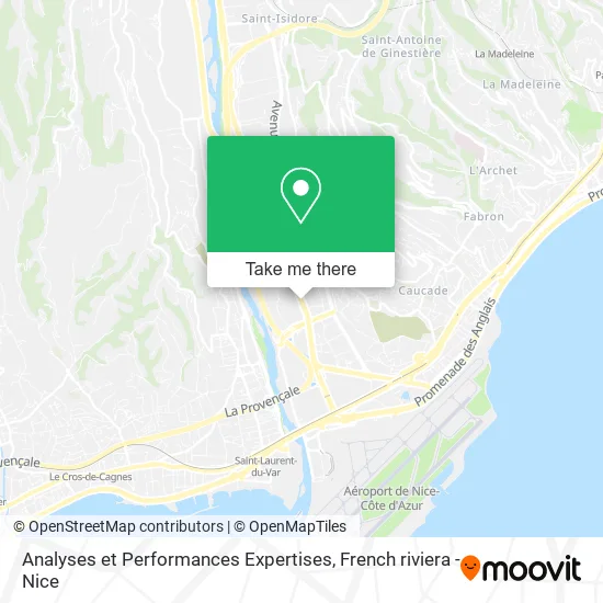 Analyses et Performances Expertises map