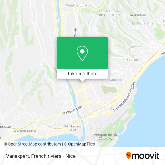 Vanexpert map