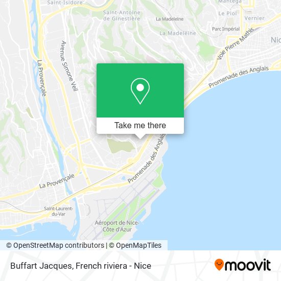 Mapa Buffart Jacques