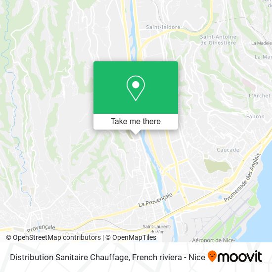 Distribution Sanitaire Chauffage map