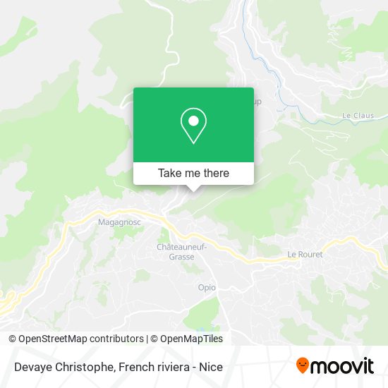 Devaye Christophe map