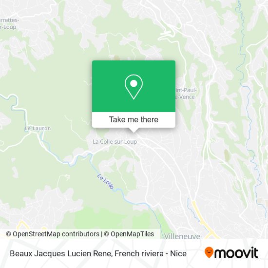 Beaux Jacques Lucien Rene map