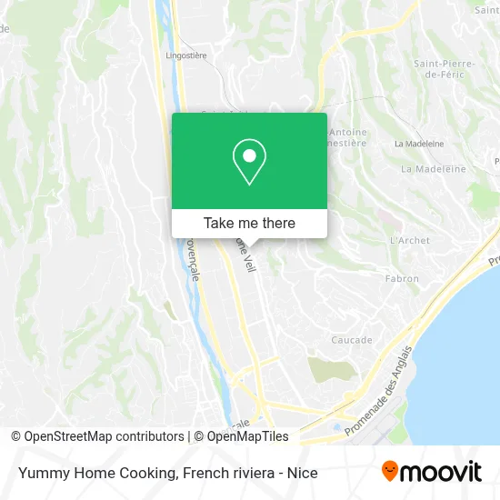 Yummy Home Cooking map