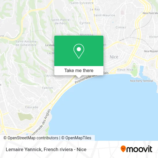 Lemaire Yannick map