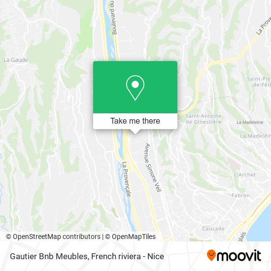 Mapa Gautier Bnb Meubles