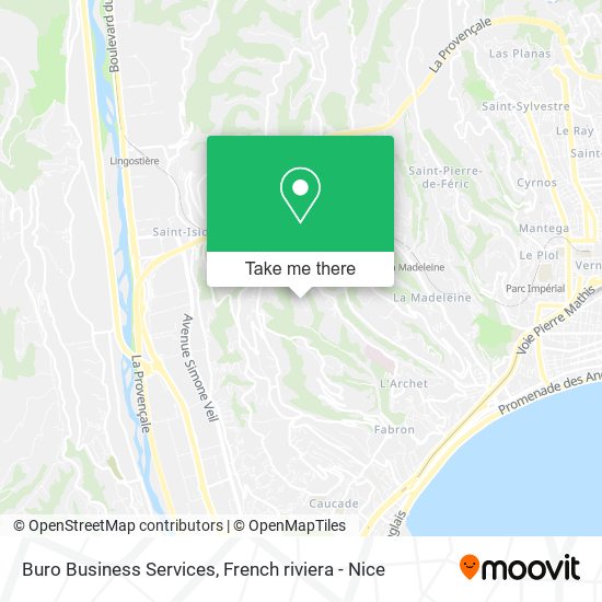 Buro Business Services map