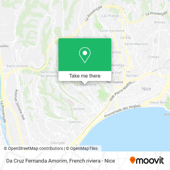 Da Cruz Fernanda Amorim map