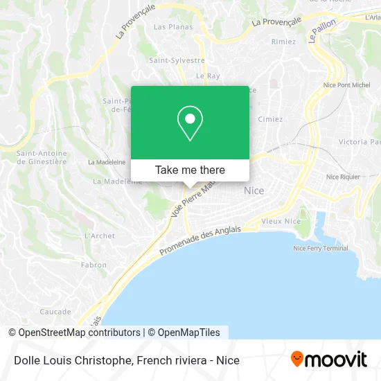Dolle Louis Christophe map