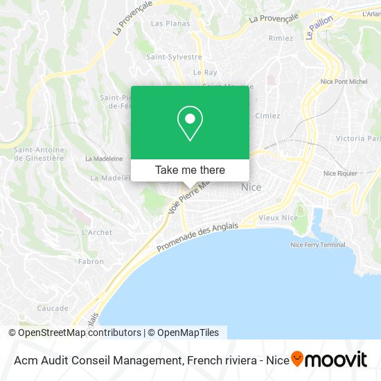 Mapa Acm Audit Conseil Management