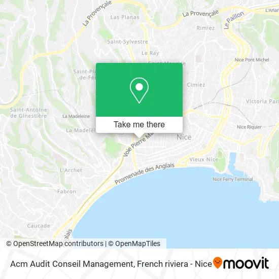 Acm Audit Conseil Management map