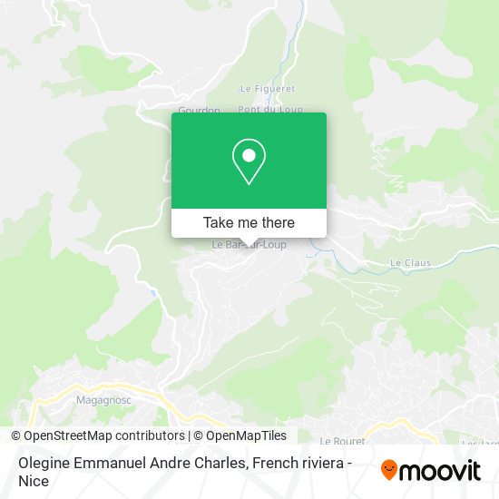 Olegine Emmanuel Andre Charles map