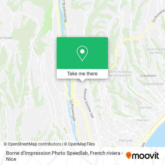 Borne d'Impression Photo Speedlab map