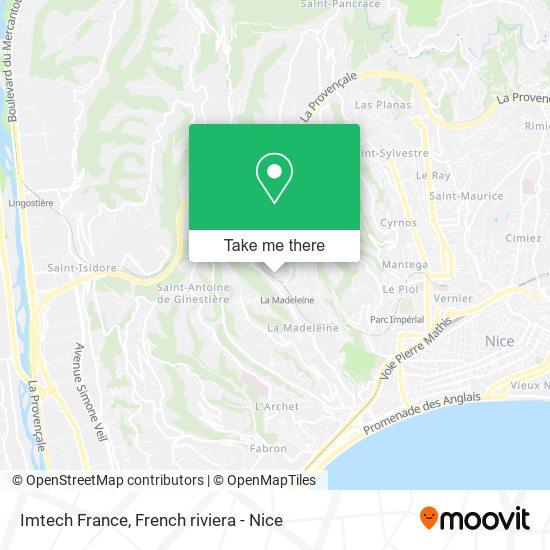 Imtech France map