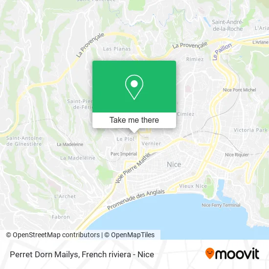 Perret Dorn Mailys map