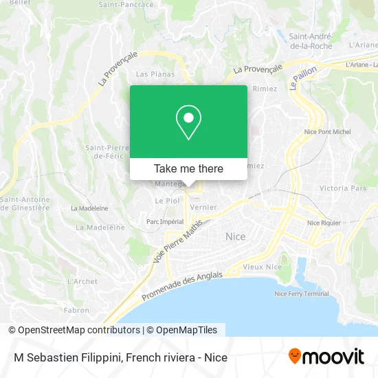 M Sebastien Filippini map