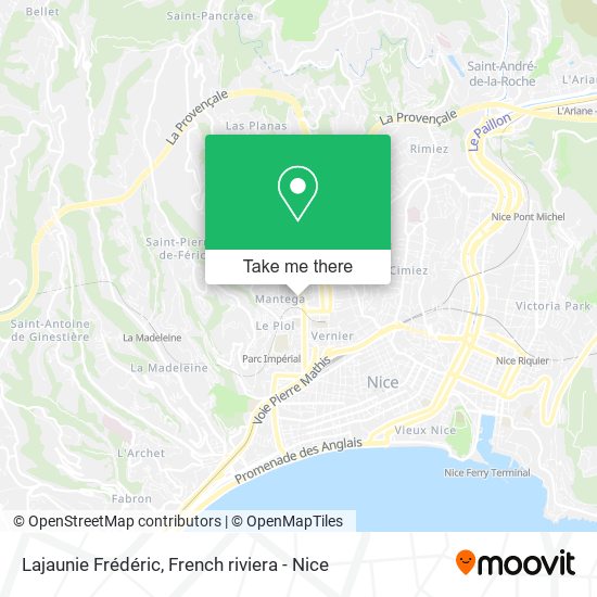 Lajaunie Frédéric map