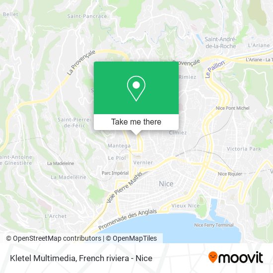 Kletel Multimedia map