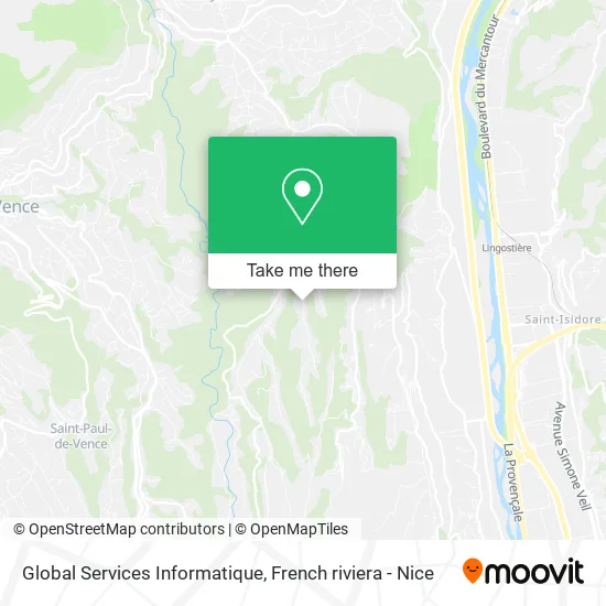 Global Services Informatique map