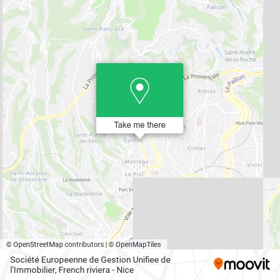 Société Europeenne de Gestion Unifiee de l'Immobilier map