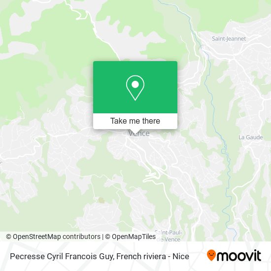 Pecresse Cyril Francois Guy map