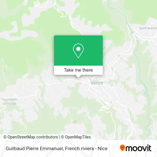 Guilbaud Pierre Emmanuel map