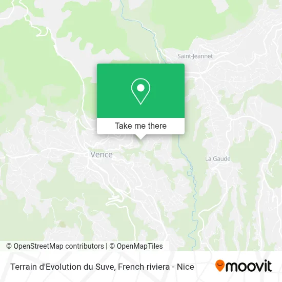 Terrain d'Evolution du Suve map