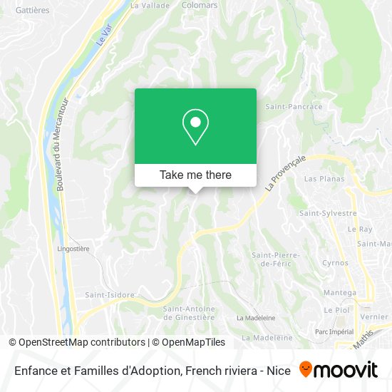 Enfance et Familles d'Adoption map