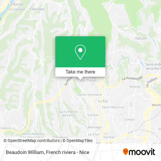 Beaudoin William map