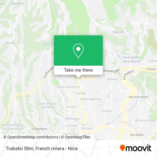 Mapa Trabelsi Slim