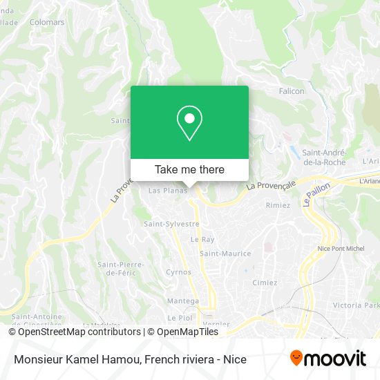 Monsieur Kamel Hamou map