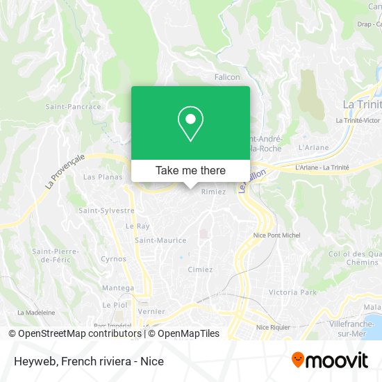 Heyweb map